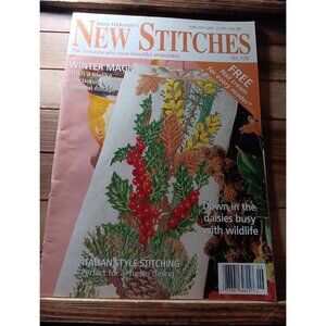 Mary Hickmotts New Stitches #106 Winter Magic Italian Topiary Garden Bee Ladybug